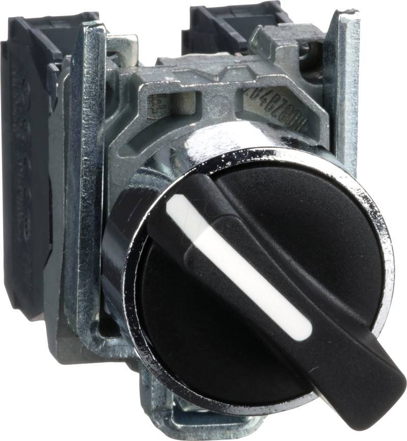 XB4BD25 - Wahlschalter, Harmony XB4, 22mm, schwarz, rastend, 1S+1Ö von Schneider Electric