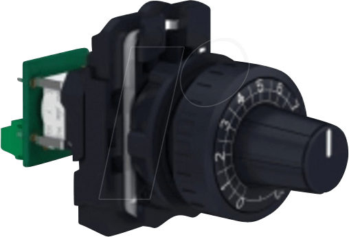XB5AD912R4K7 - Potentiometer, Komplettgerät mit 4,7 kOhm-Widerstand, Kunststoff XB5AD912R4K7 - Potentiometer, Komplettgerät mit 4,7 kOhm-Widerstand, Kunststoff von Schneider Electric