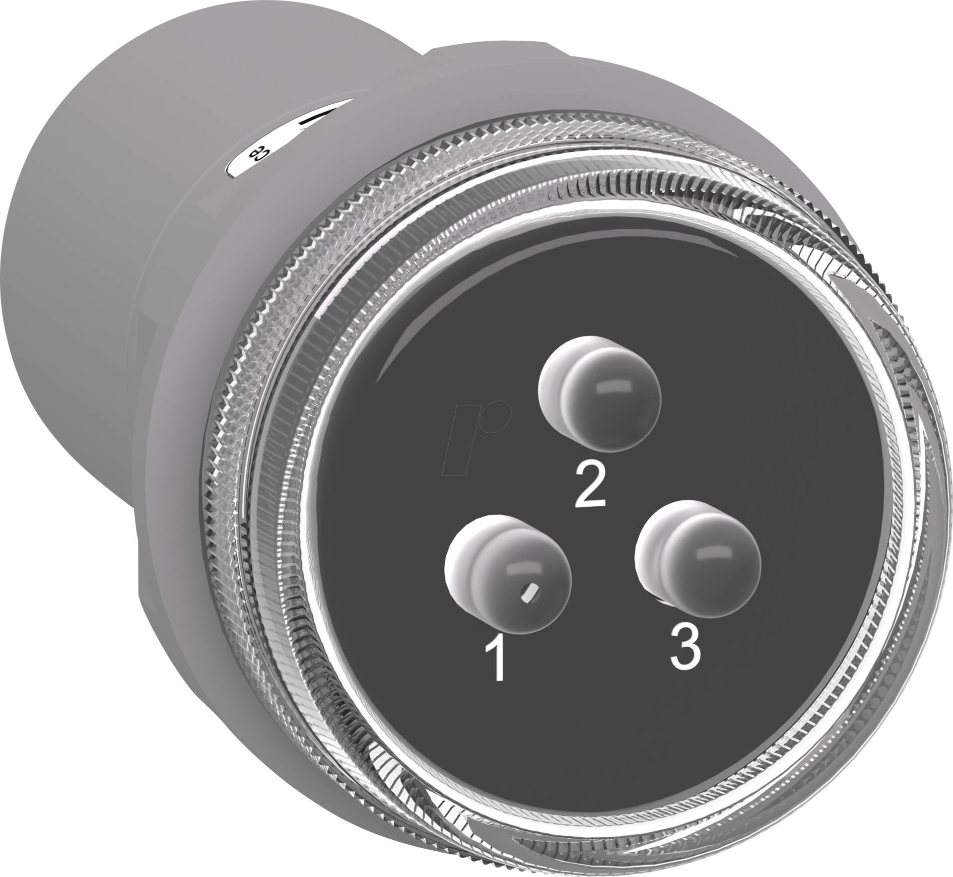 XB5EV57L4 - 3-Phasen-Leuchtmelder, Harmony XB5, Kunststoff, 30mm, 400V AC XB5EV57L4 - 3-Phasen-Leuchtmelder, Harmony XB5, Kunststoff, 30mm, 400V AC von Schneider Electric