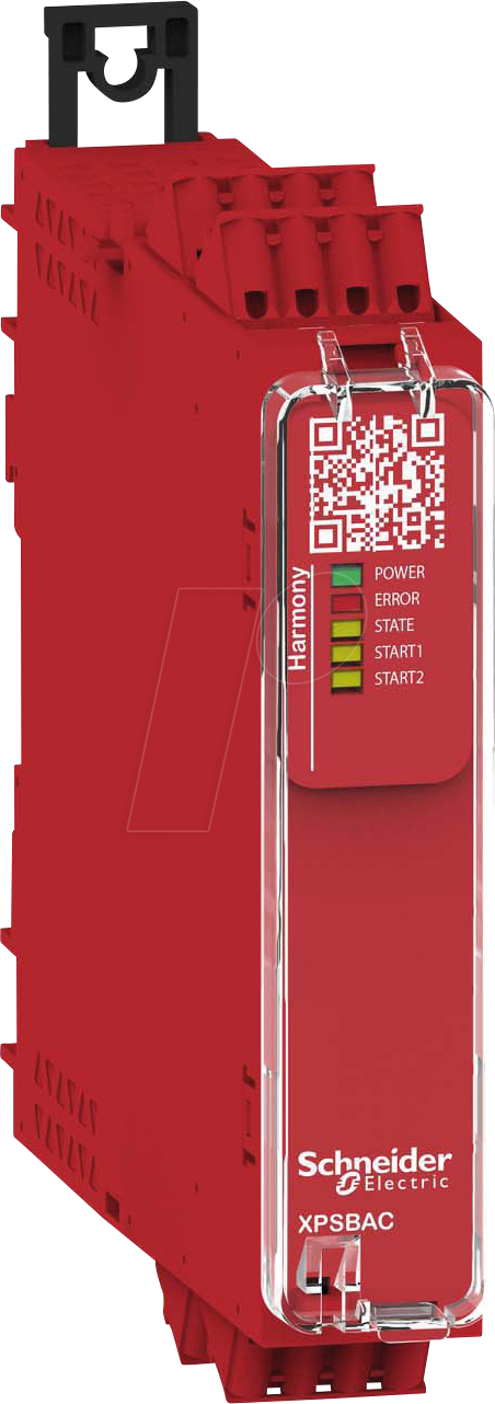 XPSBAC14AC - Sicherheitsrelais, 1 Funktionen, 1 Kreis, 4S 2Ö, SIL 3 von Schneider Electric