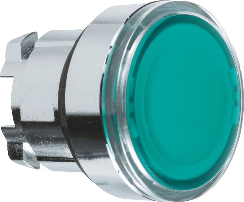 ZB4BA3 - Frontelement für Drucktaster XB4, ohne Rastung von Schneider Electric