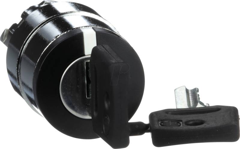ZB4BG2 - Schlüsselschalter, Frontelement, Harmony XB4, 22mm, schwarz von Schneider Electric