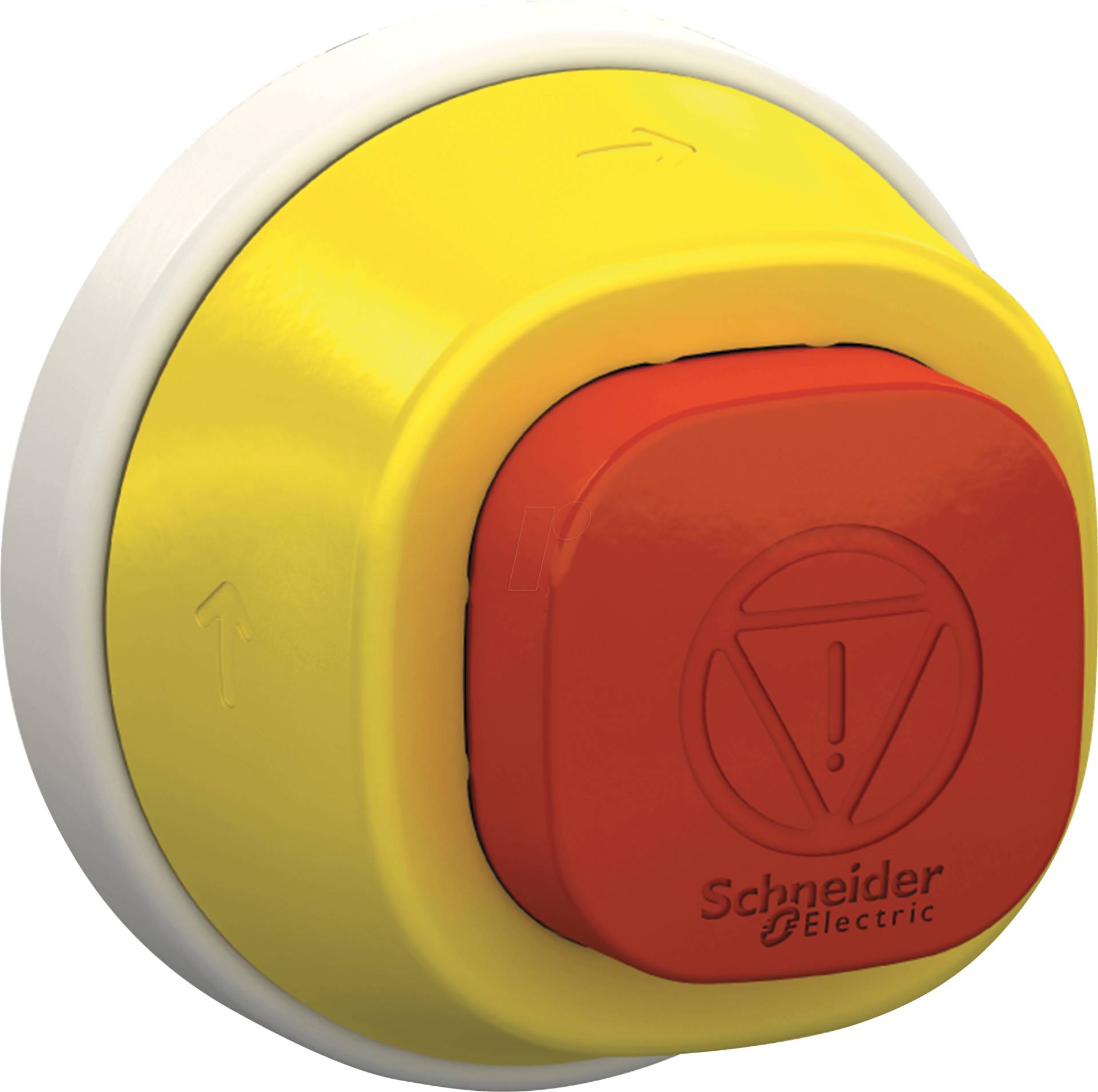 ZB5AS84W2M - Not-Aus/Not-Halt, 1 LED rot, Frontelement, 22,5mm, 230V, IP69K ZB5AS84W2M - Not-Aus/Not-Halt, 1 LED rot, Frontelement, 22,5mm, 230V, IP69K von Schneider Electric