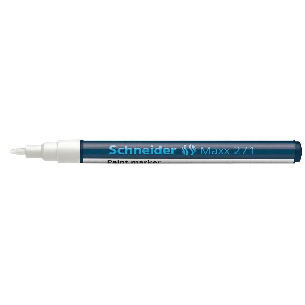 Schneider Maxx 271 Lackmarker 1,0 - 2,0 mm - weiß von Schneider Schreibgeräte