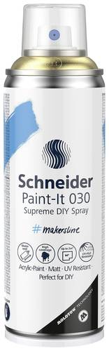 Schneider Schreibgeräte Paint-It 030 ML03051066 Acrylfarbe Gold (metallic) 200ml von Schneider Schreibgeräte