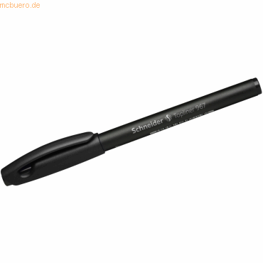 10 x Schneider Fineliner Topliner 967 schwarz 10 x Schneider Fineliner Topliner 967 schwarz von Schneider