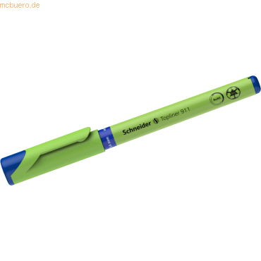 10 x Schneider Fineliner Topliner blau 10 x Schneider Fineliner Topliner blau von Schneider