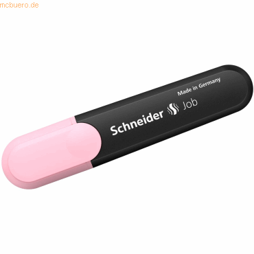 10 x Schneider Textmarker Job Pastell rose 10 x Schneider Textmarker Job Pastell rose von Schneider