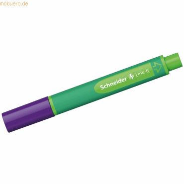 5 x Schneider Faserschreiber Link-It 1,0 mm daytona-violet von Schneider