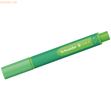 5 x Schneider Faserschreiber Link-It 1,0 mm highland-green von Schneider