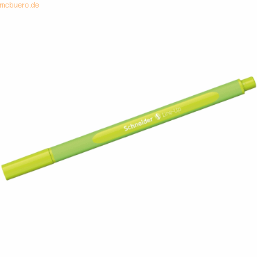5 x Schneider Fineliner Line-Up 0,4 mm apple-green von Schneider