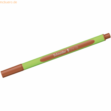 5 x Schneider Fineliner Line-Up 0,4 mm mahogany-brown von Schneider