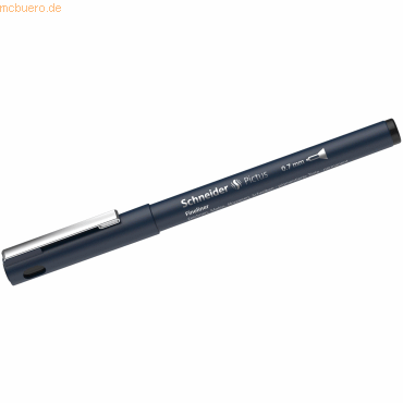 6 x Schneider Fineliner Pictus 0,7mm schwarz von Schneider