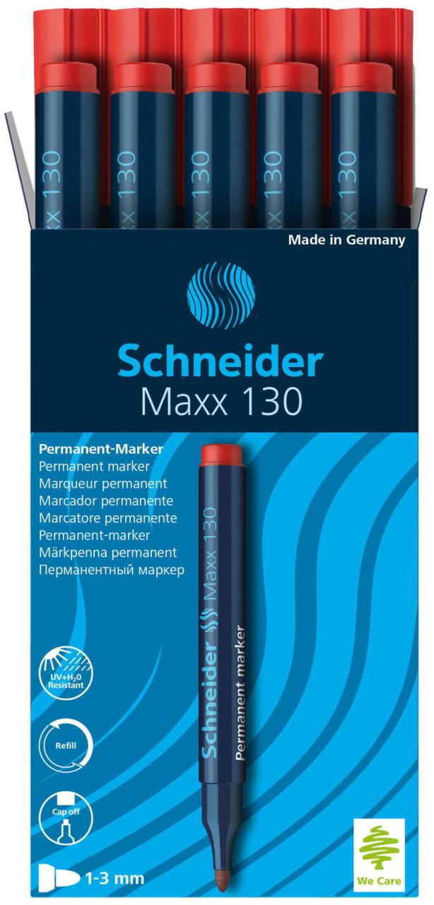 Schneider Permanentmarker 1.0 - 3.0 mm Mehrfarbig von Schneider