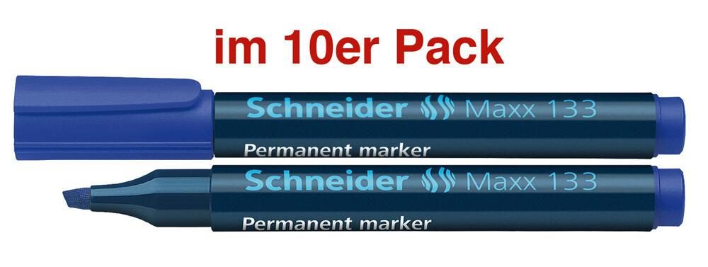 Schneider Permanentmarker 1.0 - 4.0 mm Blau Schneider Permanentmarker 1.0 - 4.0 mm Blau von Schneider