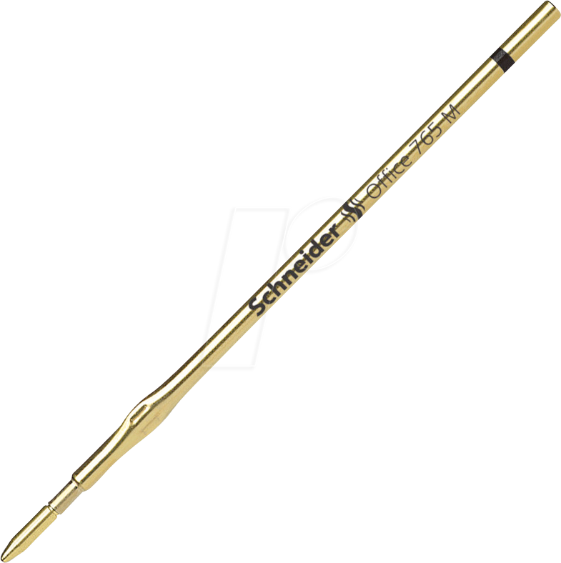 SCHNEIDER 176511 - Kugelschreibermine, schwarz, M, Office 765, 10 Stück von Schneider
