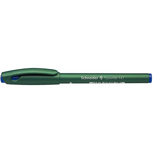 SCHNEIDER 6 Stück Filzstifte Topwriter 147 mittlere Spitze 0,6 mm blau SCHNEIDER 6 Stück Filzstifte Topwriter 147 mittlere Spitze 0,6 mm blau von Schneider