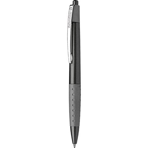 SCHNEIDER Kugelschreiber Loox Anthrazit, mittlere Spitze, Schwarz, 3 Stück von Schneider