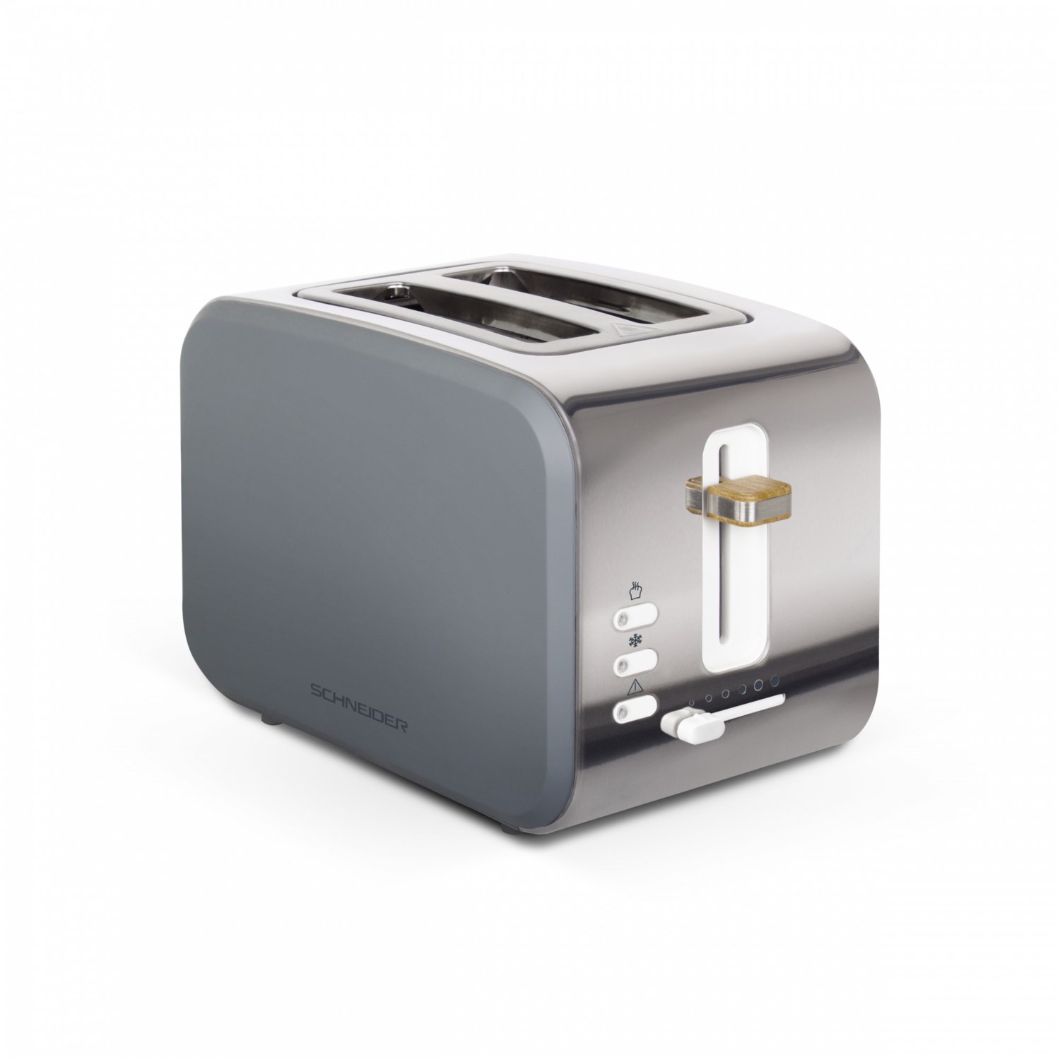 SCTON2G Kompakt-Toaster grau von Schneider