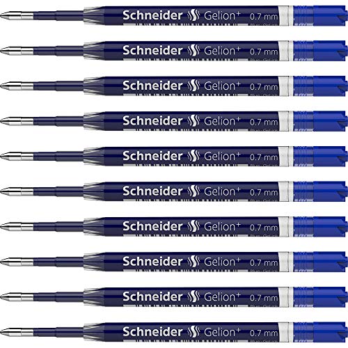 Schneider 103903 Gelion Plus Gelmine (Großraummine G2-Format) 10er Packung blau von Schneider