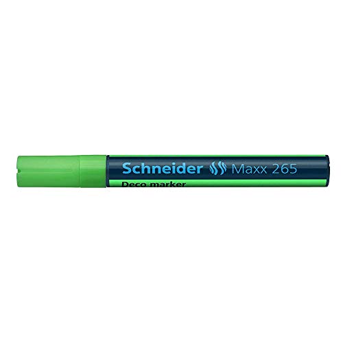 Schneider 126511 Windowmarker Deco-Marker Maxx 265, 2-3 mm, hellgrün von Schneider