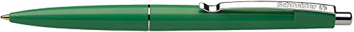 Schneider 132904 Schreibgeräte Kugelschreiber Office, Druckmechanik, M, grün, Farbe des Schaftes: grün von Schneider