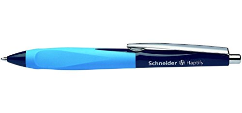 Schneider 3 Stück Kugelschreiber Haptify blau foncé-bleu pte Durchschnitt blau von Schneider