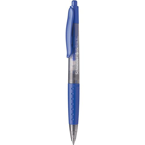 Schneider 5 Stück Kugelschreiber Gel Gelschreiber Gelion 1 blau 04 mm Schneider 5 Stück Kugelschreiber Gel Gelschreiber Gelion 1 blau 04 mm von Schneider