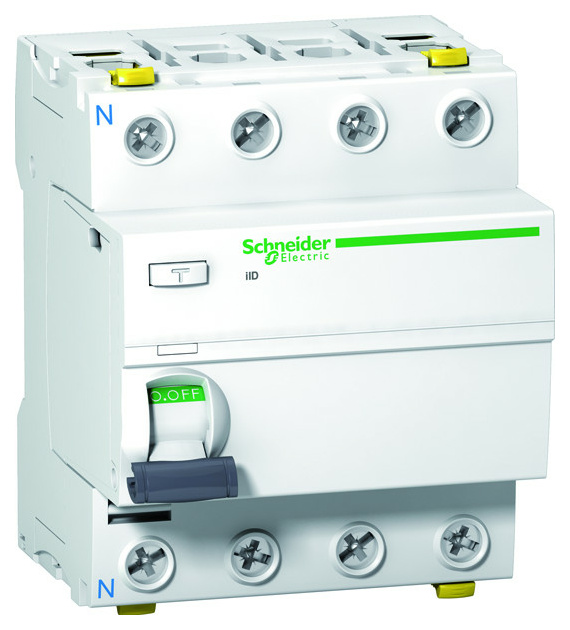 Schneider A9Z21463 FI-SCHALTER IID 4P 63A 30MA von Schneider