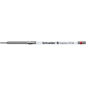 Schneider Express 75 Kugelschreiberminen M 10 St. rot, 10 St. von Schneider