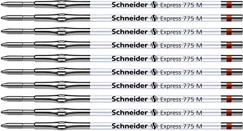 Schneider Express 775 M Kugelschreiber Mine (dokumentenecht) 10er Packung braun von Schneider