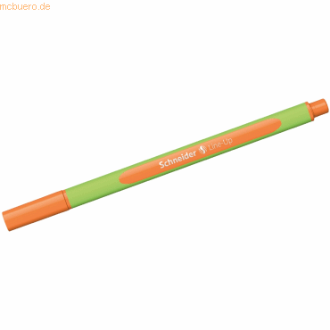 5 x Schneider Fineliner Line-Up 0,4 mm tango-orange von Schneider