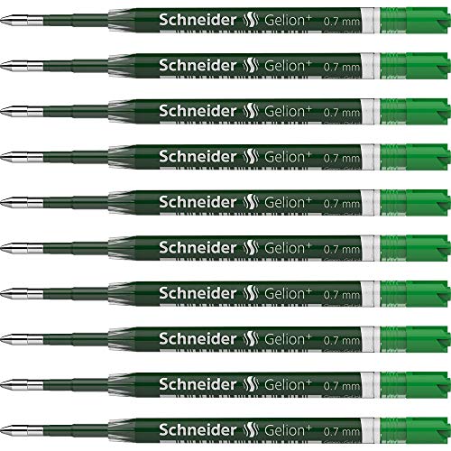 Schneider Gelion Plus Gelmine (Großraummine G2-Format) 10er Packung grün von Schneider