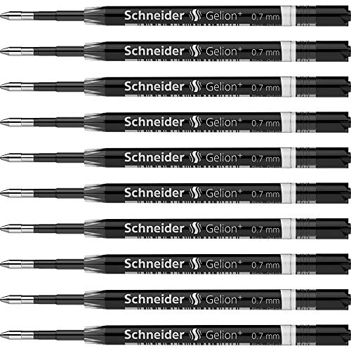 Schneider Gelion Plus Gelmine (Großraummine G2-Format) 10er Packung schwarz von Schneider