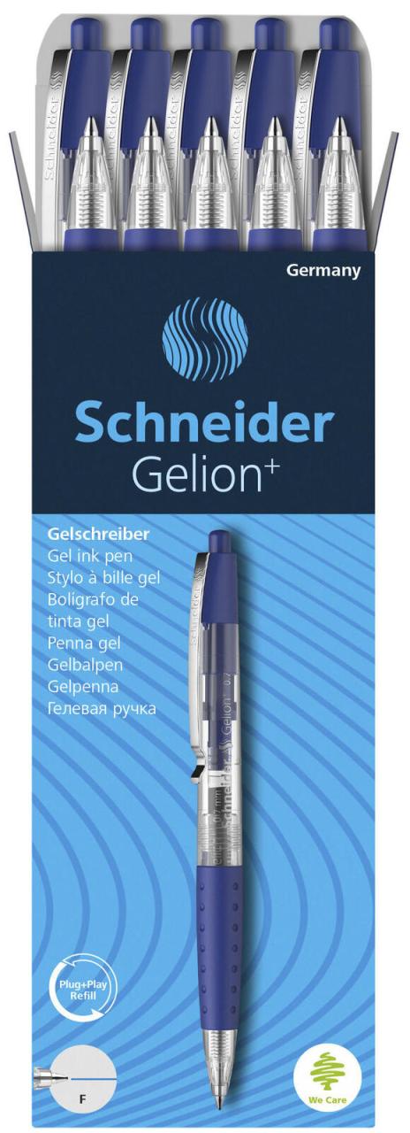 Schneider Gelion Gelschreiber 0.4 mm, Schreibfarbe: Blau Schneider Gelion Gelschreiber 0.4 mm, Schreibfarbe: Blau von Schneider