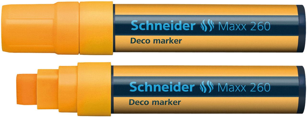 Schneider Maxx 260 Kreidemarker 5.0 - 15.0 mm Orange Schneider Maxx 260 Kreidemarker 5.0 - 15.0 mm Orange von Schneider