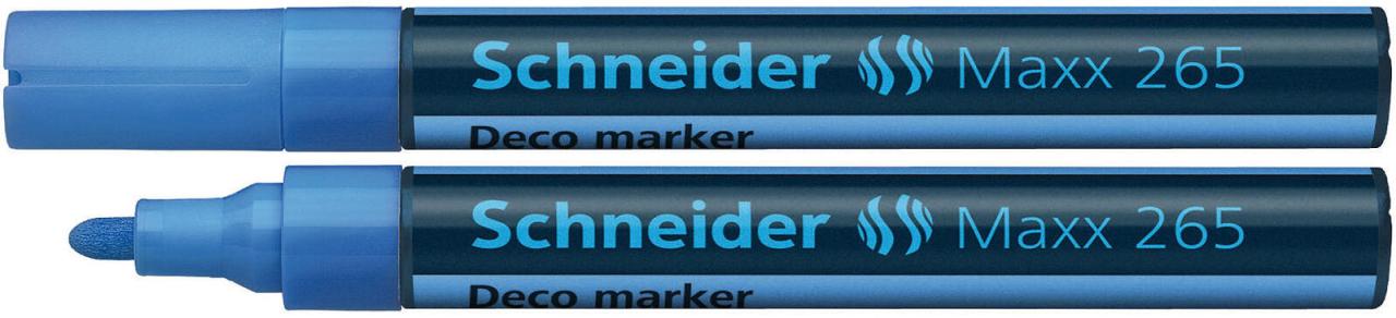 Schneider Maxx 265 Kreidemarker 2.0 - 3.0 mm Blau Schneider Maxx 265 Kreidemarker 2.0 - 3.0 mm Blau von Schneider