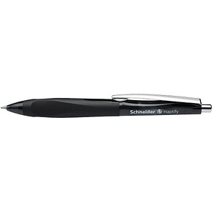 Schneider Kugelschreiber Haptify schwarz Schreibfarbe schwarz, 1 St. von Schneider