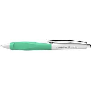 Schneider Kugelschreiber Haptify weiß Schreibfarbe blau, 1 St. von Schneider