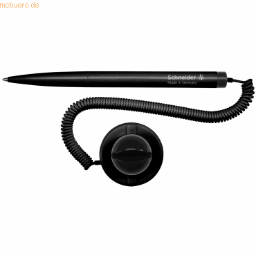 Schneider Kugelschreiber Klick-Fix-Pen M schwarz Schaftfarbe: schwarz von Schneider