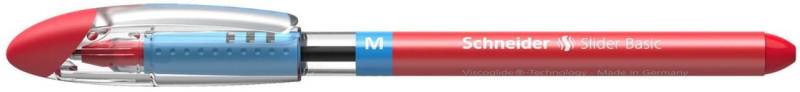 Schneider Slider Basic M Kugelschreiber 0.5 mm Rot von Schneider