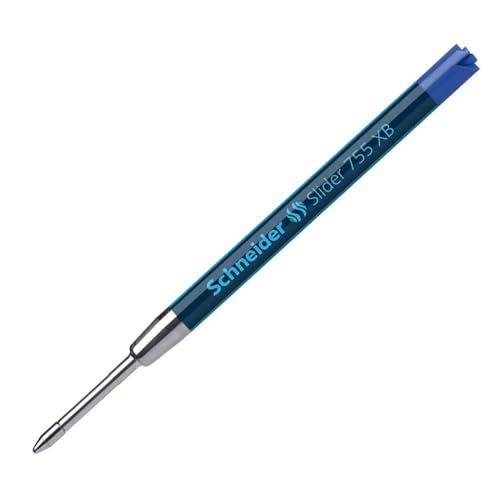 Kugelschreibermine Slider 755, Strichstärke XB, dokumentenecht, blau Kugelschreibermine Slider 755, Strichstärke XB, dokumentenecht, blau von Schneider
