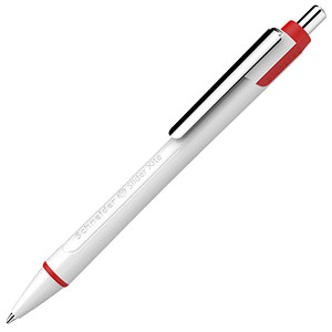 Schneider Kugelschreiber Slider Xite weiß Schreibfarbe rot, 1 St. von Schneider