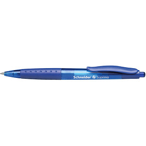 Schneider Kugelschreiber Suprimo blau/transparent, Schreibfarbe: blau, 1 St. Schneider Kugelschreiber Suprimo blau/transparent, Schreibfarbe: blau, 1 St. von Schneider
