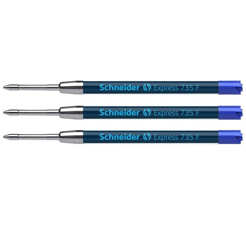 Schneider Kugelschreiberminen Express 735 0.4 mm Blau von Schneider