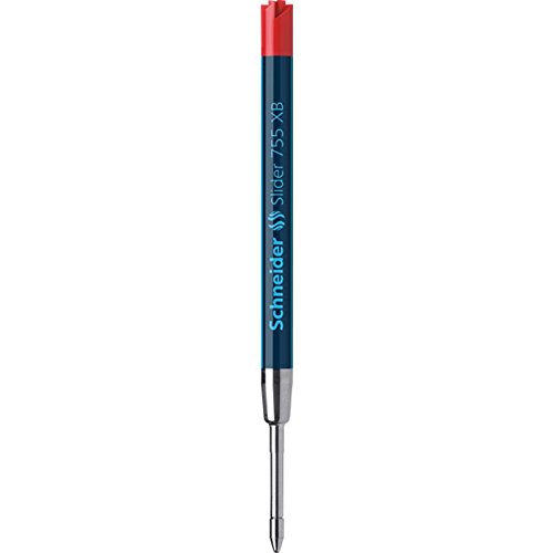 Schneider Lot de 3 RECHARGES Kugelschreiber Slider 755 XB Tinte ViscoGlide rot Schneider Lot de 3 RECHARGES Kugelschreiber Slider 755 XB Tinte ViscoGlide rot von Schneider