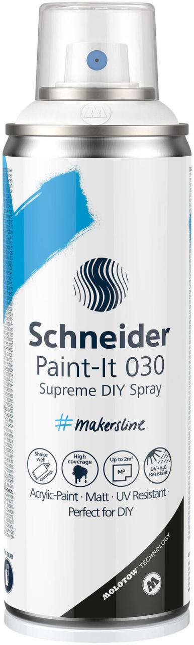 Schneider ML03050008 Acrylspray Sprühfarbe weiß von Schneider