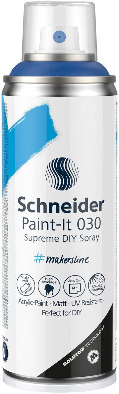 Schneider ML03050025 Acrylspray Sprühfarbe blau von Schneider