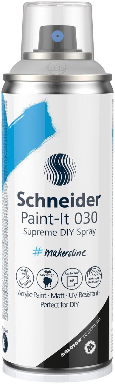 Schneider ML03050480 Acrylspray Sprühfarbe universal grau von Schneider