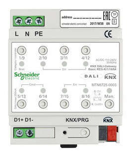 Schneider MTN6725-0003 KNX DALI-Gateway REG-K/1/16 Schneider MTN6725-0003 KNX DALI-Gateway REG-K/1/16 von Schneider